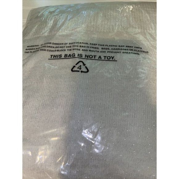 NEW Women’s Sweater Ivory White Silver sparkle- HOLIDAYS!! - Picture 4 of 5